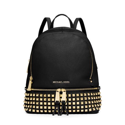 black michael kors backpack purse|michael kors handbags small black.